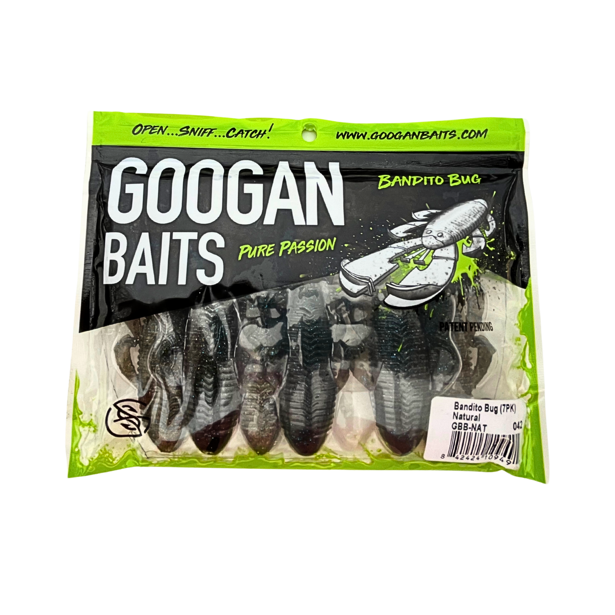 Clearance Find: Googan Baits Bandito Bug- Natural (6pk discount)