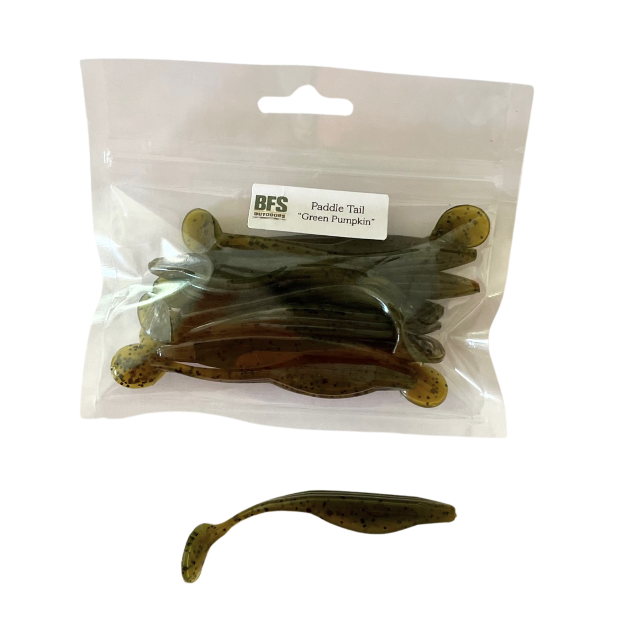 Scouted Stock: "Stealth and Flash" Paddle Tail Swimbaits (10ct)