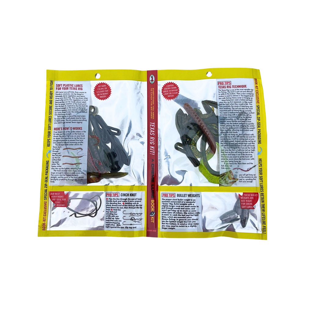 Clearance Find: Creme Lure Co. Texas Rig Bass Kit- 18pc Set