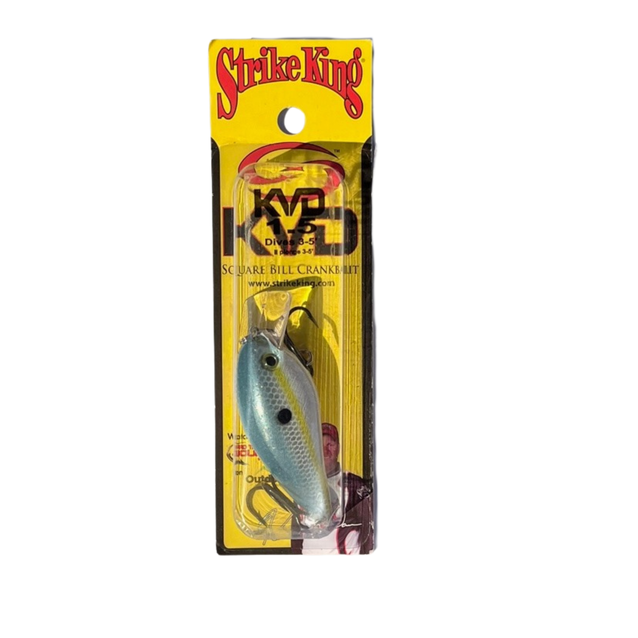 Clearance Find: Strike King KVD 1.5 Square Bill Crank (Sexy Shad)